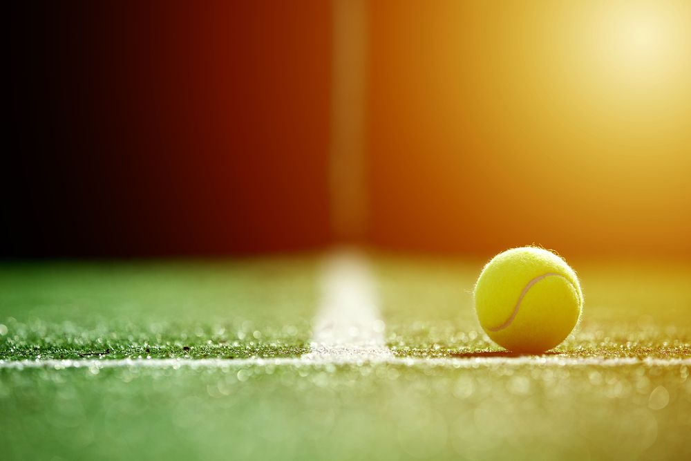 tennis in wimbledon from the wimbledon ostepath